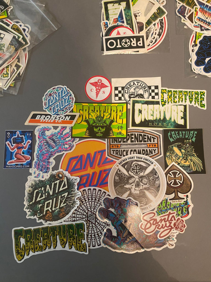 Load image into Gallery viewer, skateboard Sticker pack of 20+ in each random - Alluneedbro

