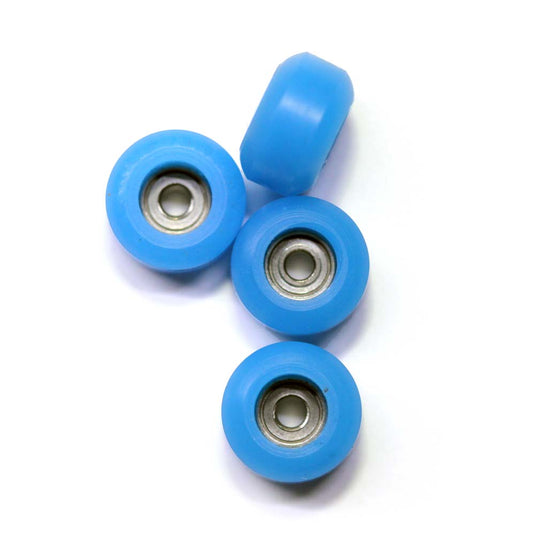 PU CNC wheels 100 Duro STG 2 (Light blue) - Alluneedbro